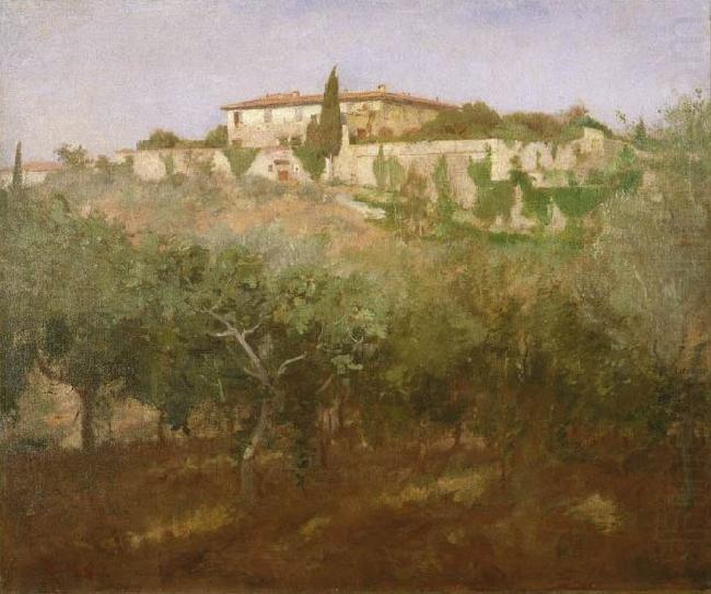 Frank Duveneck Villa Castellani china oil painting image